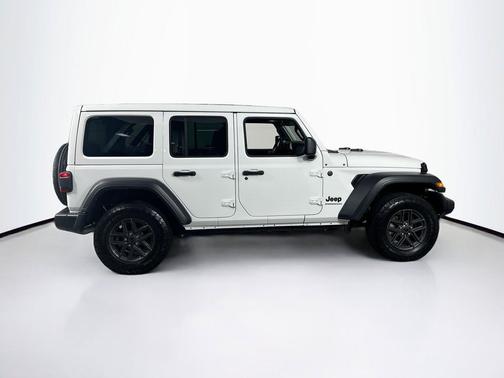 Bright White Clearcoat 2024 Jeep Wrangler Sport S