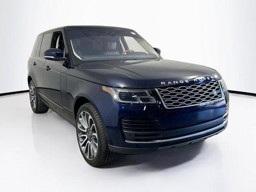 Portofino Blue Metallic 2020 Land Rover Range Rover 3.0L V6 Supercharged HSE
