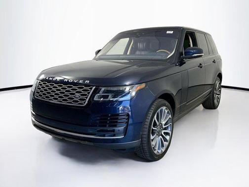 Portofino Blue Metallic 2020 Land Rover Range Rover 3.0L V6 Supercharged HSE