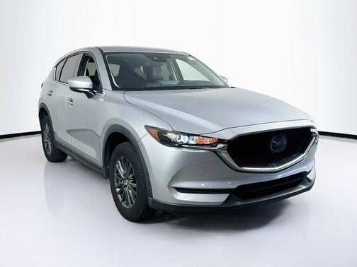 Sonic Silver Metallic 2021 Mazda CX-5 Touring