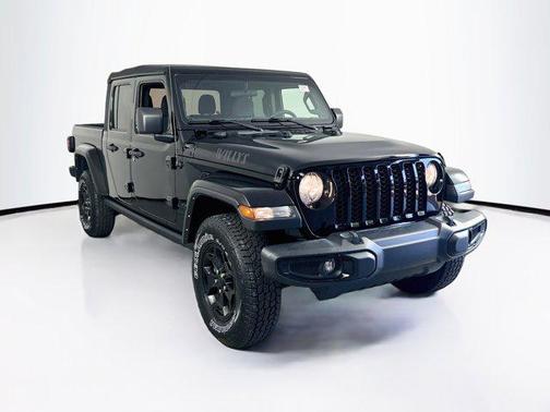 Black Clearcoat 2023 Jeep Gladiator Willys 4x4
