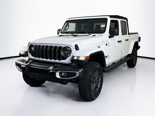 Bright White Clearcoat 2024 Jeep Gladiator Sport S