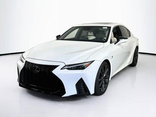 Ultra White 2021 Lexus IS 350 Base