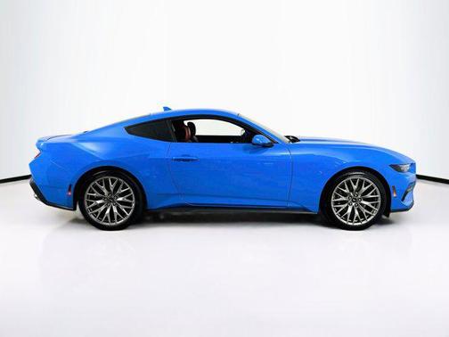 Grabber Blue Metallic 2025 Ford Mustang EcoBoost Premium