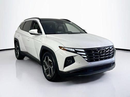 Serenity White Pearl 2023 Hyundai TUCSON Limited