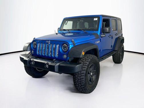 Hydro Blue Pearlcoat 2016 Jeep Wrangler Unlimited Sport