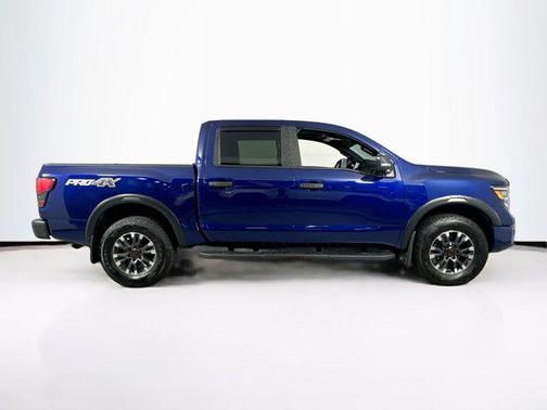 Deep Blue Pearl 2024 Nissan Titan PRO-4X