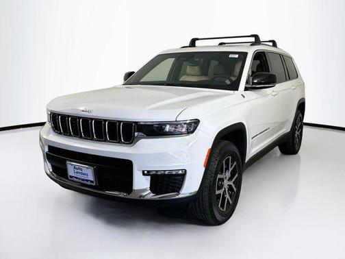 Bright White Clearcoat 2023 Jeep Grand Cherokee L Limited