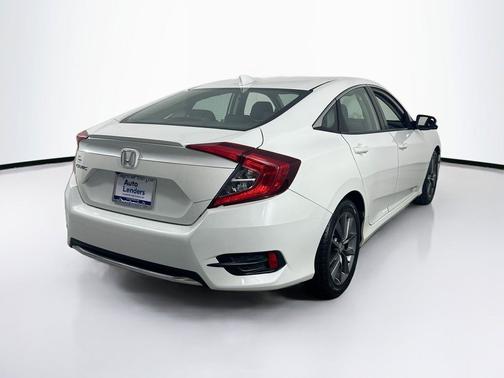 Platinum White Pearl 2021 Honda Civic EX
