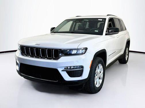 Bright White Clearcoat 2023 Jeep Grand Cherokee Limited