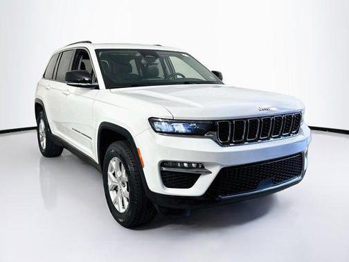 Bright White Clearcoat 2023 Jeep Grand Cherokee Limited