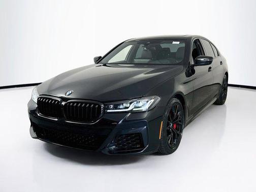 Black Sapphire Metallic 2022 BMW M550 i Xdrive