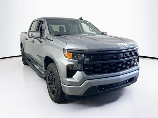 Sterling Gray Metallic 2025 Chevrolet Silverado 1500 Custom