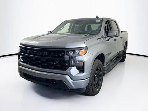 Sterling Gray Metallic 2025 Chevrolet Silverado 1500 Custom