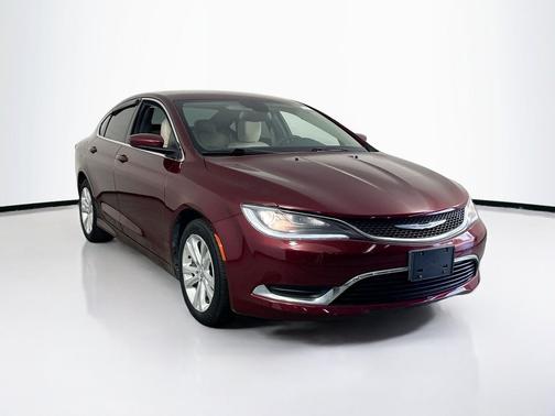 Velvet Red Pearlcoat 2017 Chrysler 200 Limited