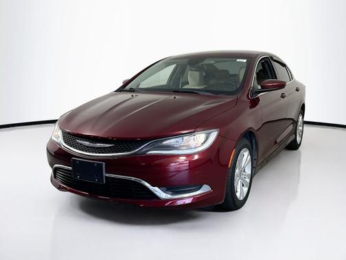 Velvet Red Pearlcoat 2017 Chrysler 200 Limited