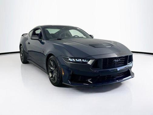 Blue 2025 Ford Mustang Dark Horse Fastback
