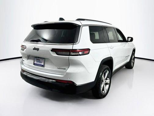 Bright White Clearcoat 2021 Jeep Grand Cherokee L Limited