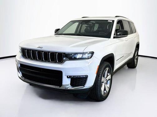 Bright White Clearcoat 2021 Jeep Grand Cherokee L Limited