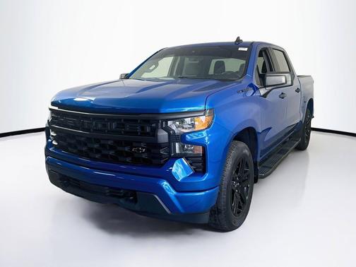 Glacier Blue Metallic 2023 Chevrolet Silverado 1500 Custom