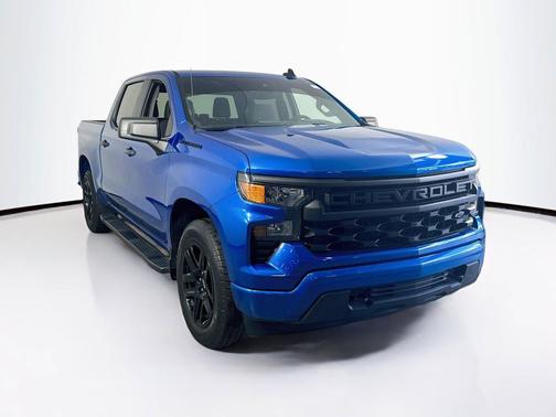 Glacier Blue Metallic 2023 Chevrolet Silverado 1500 Custom