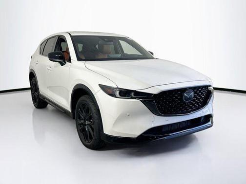 Rhodium White Metallic 2025 Mazda CX-5 2.5 Carbon Turbo