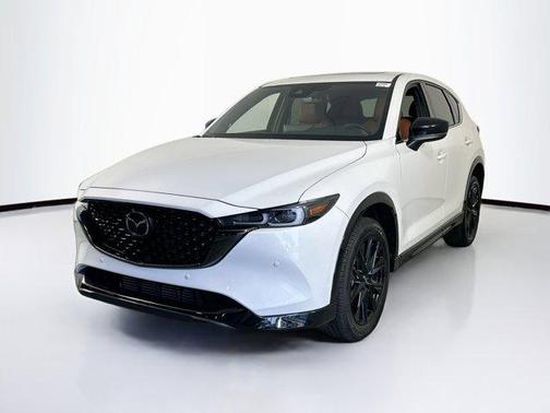 Rhodium White Metallic 2025 Mazda CX-5 2.5 Carbon Turbo