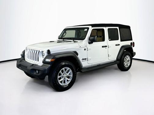 Bright White Clearcoat 2023 Jeep Wrangler Sport S