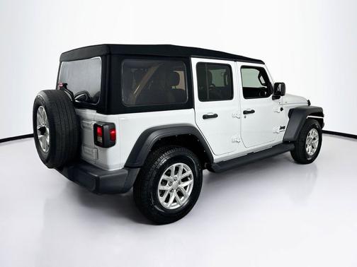 Bright White Clearcoat 2023 Jeep Wrangler Sport S