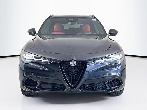 Vulcano Black Metallic 2025 Alfa Romeo Stelvio Sprint AWD