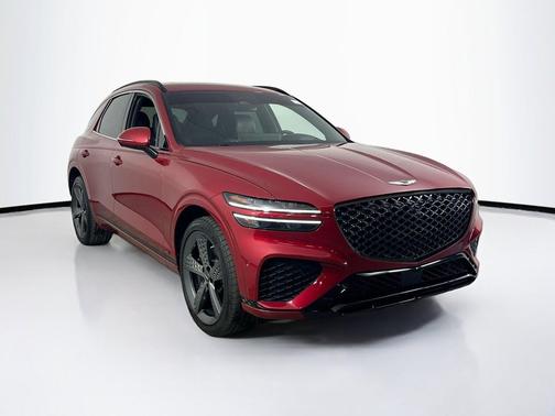 Mauna Red 2022 Genesis GV70 3.5T AWD Sport