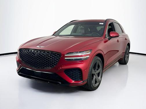 Mauna Red 2022 Genesis GV70 3.5T AWD Sport
