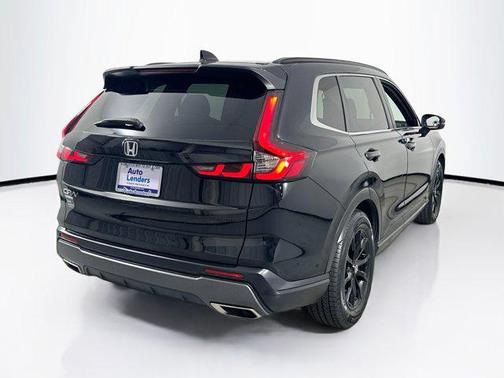 Crystal Black Pearl 2025 Honda CR-V Hybrid Sport FWD