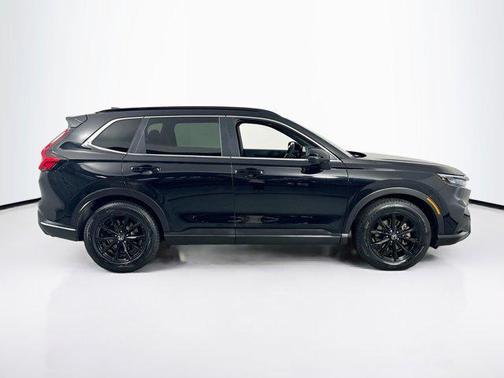 Crystal Black Pearl 2025 Honda CR-V Hybrid Sport FWD