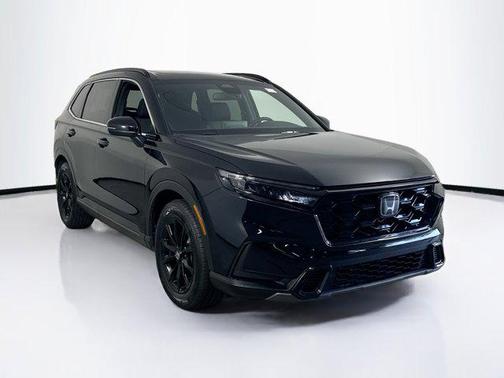 Crystal Black Pearl 2025 Honda CR-V Hybrid Sport FWD