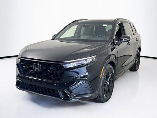 Crystal Black Pearl 2025 Honda CR-V Hybrid Sport FWD