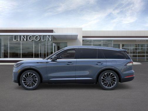 Blue 2026 Lincoln Aviator Reserve AWD