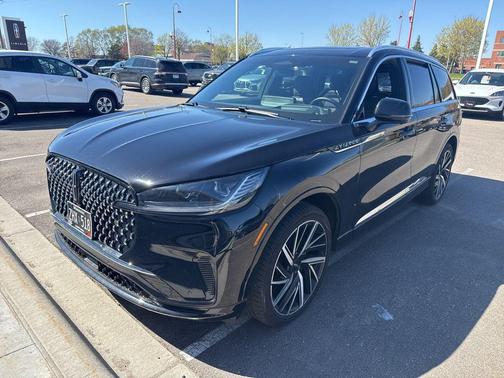 Black Metallic 2025 Lincoln Aviator Black Label AWD