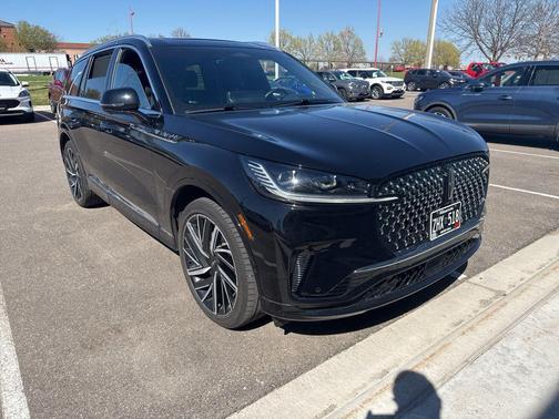 Black Metallic 2025 Lincoln Aviator Black Label AWD