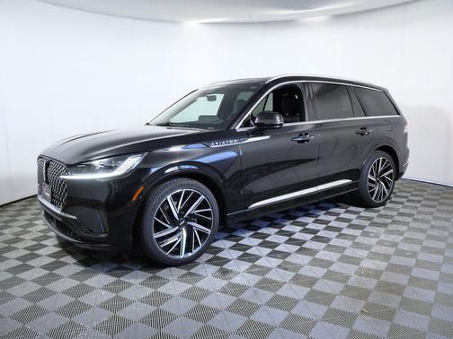 Black Metallic 2025 Lincoln Aviator Black Label AWD