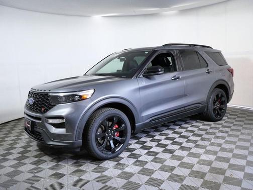Gray Metallic 2021 Ford Explorer ST