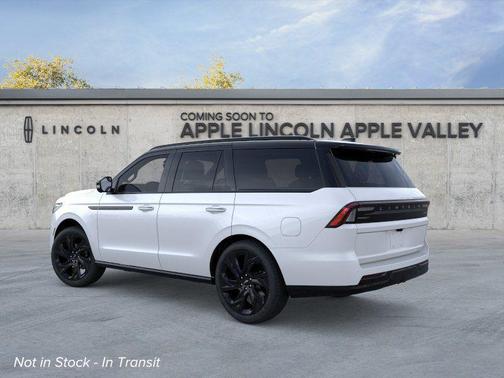 White 2026 Lincoln Navigator Black Label