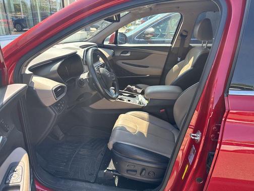 Scarlet Red 2019 Hyundai SANTA FE Ultimate 2.0T