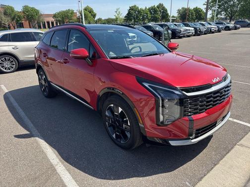 Red 2026 Kia Sportage SX-Prestige