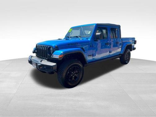Hydro Blue Pearlcoat 2021 Jeep Gladiator Willys