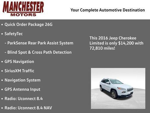 2016 Jeep Cherokee Limited