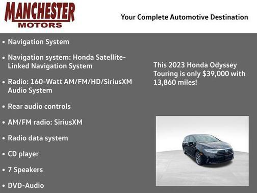 2023 Honda Odyssey Touring