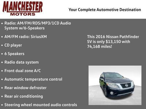 2016 Nissan Pathfinder SV