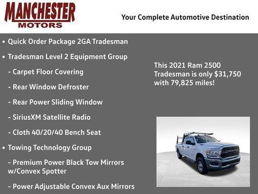 2021 RAM 2500 Tradesman