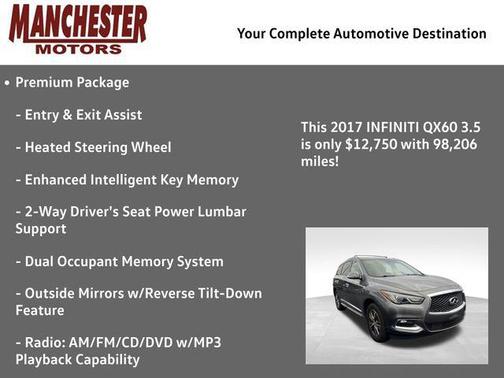 2017 INFINITI QX60 Base